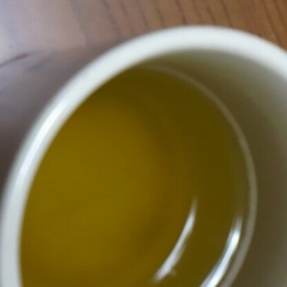 最近はまっている緑茶♪変わった飲み方を発見したので作ってみました★美味しかったです(^人^)☆ごちそうさまでした！